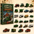 Adventskalender mit Bauernhof-Spielzeugfahrzeugen – Bild 2 | LuxeStyle