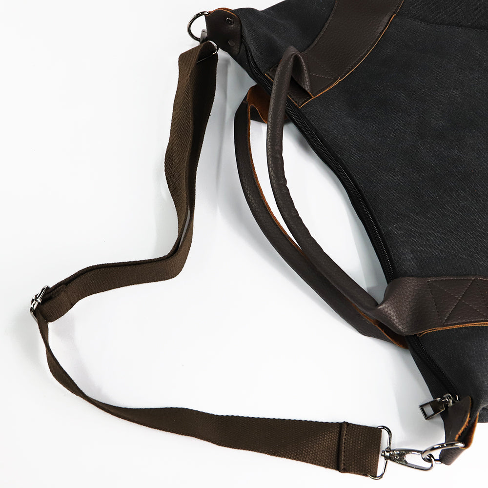 Retro Canvas Schultertasche
