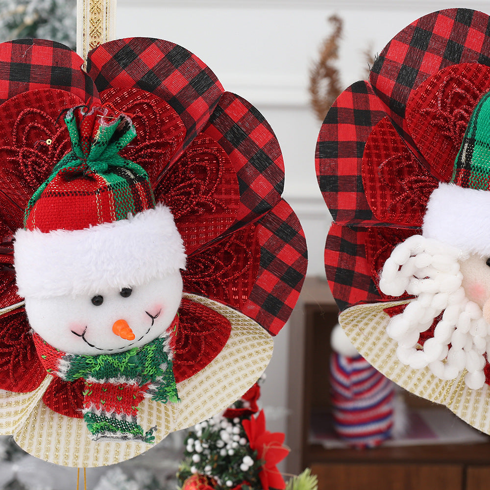 Weihnachtsbaum-Stern-Anhänger aus Plüsch | LuxeStyle