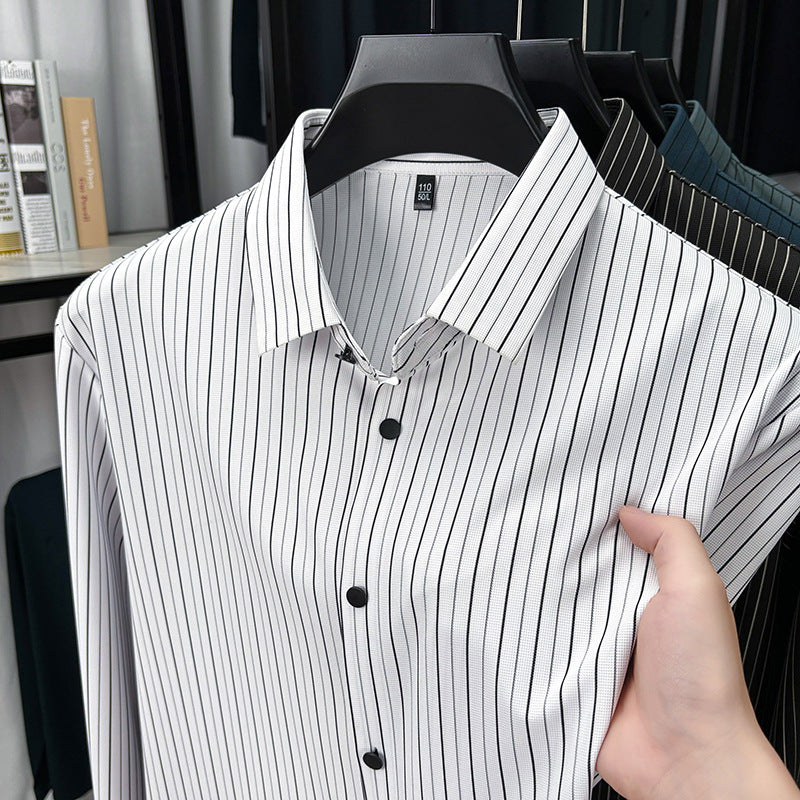 Gestreiftes Hemd für Herren – Bild 6 | LuxeStyle