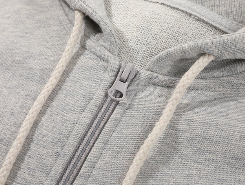 Vielseitiger Strick-Cardigan mit Reissverschluss