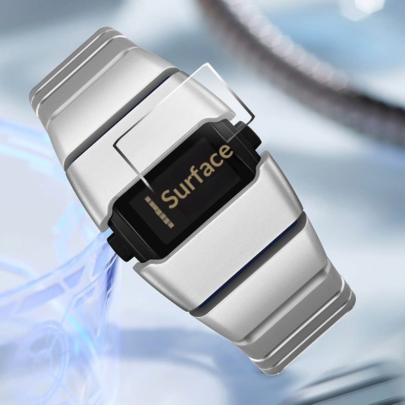 Retro Digitaluhr Sanda Y2K 14mm | LuxeStyle