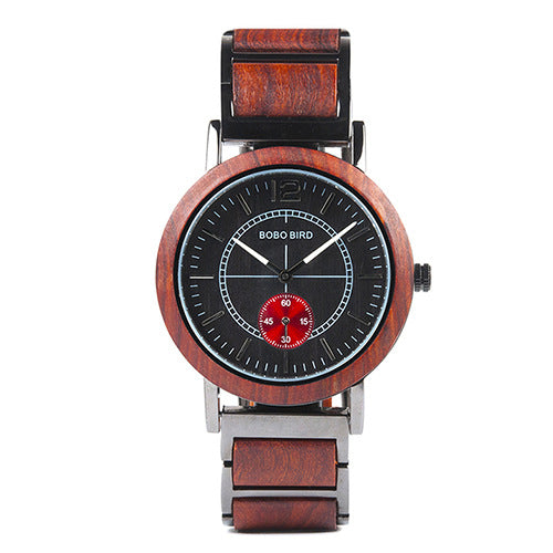 Holz-Uhr Männer R12/R13 43,7 mm – Bild 4 | LuxeStyle