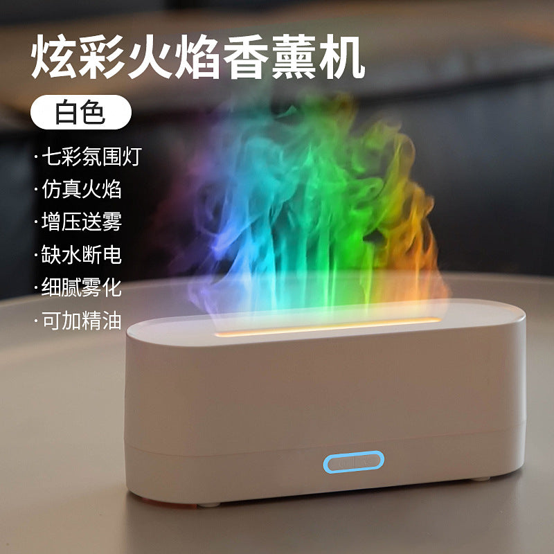 Flammen-Aroma-Diffusor mit Luftbefeuchter