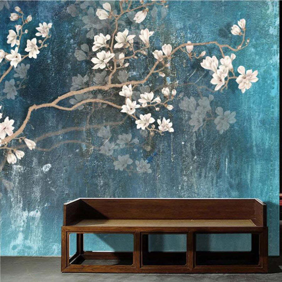 Handgemalte Wandtapete – Bild 1 | LuxeStyle