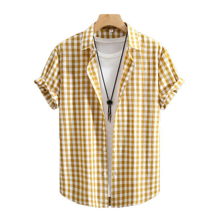 Herren Kurzarmhemd mit modischem Print – Bild 3 | LuxeStyle