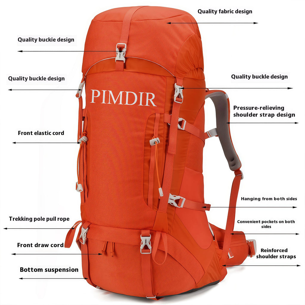 PIMDIR 50L Ultraleichtatmungs-Rucksack