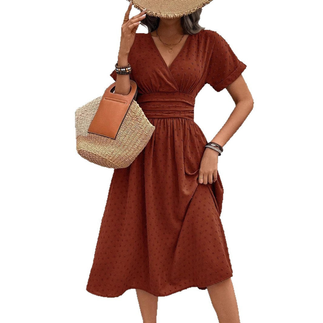 Elegantes A-Linien Sommerkleid – Bild 6 | LuxeStyle