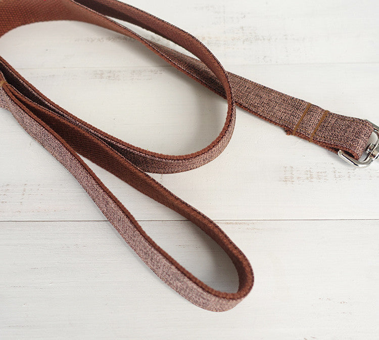Halsband und Leine Set für Hunde, Polyester – Bild 5 | LuxeStyle