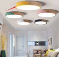 Nordic Macaroon Tischlampe rund