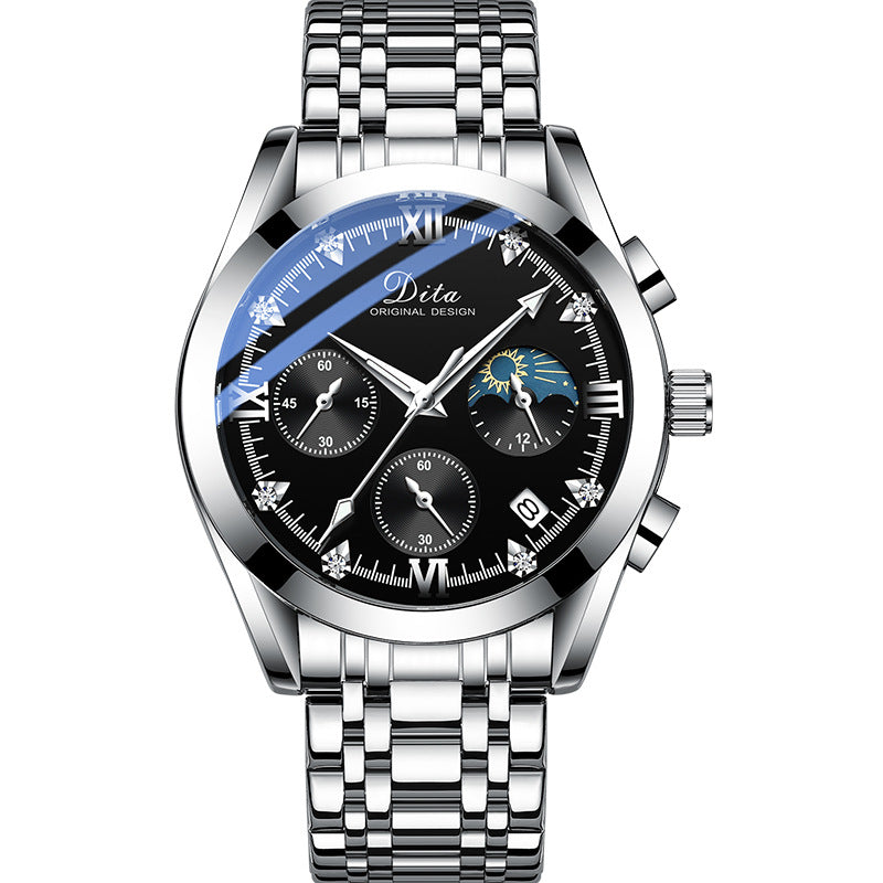 Sportuhr mit Quarzwerk, 42 mm Zifferblatt – Bild 7 | LuxeStyle