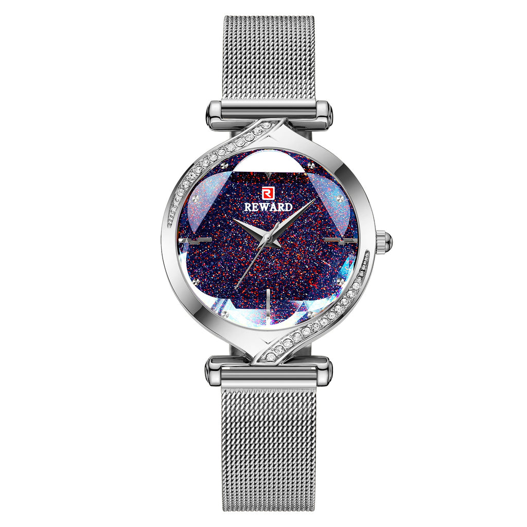 Diamant-Uhr mit Sternenanzeige | LuxeStyle