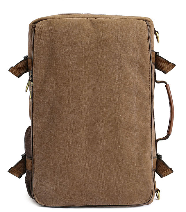 Berk – Grosser Canvas-Reiserucksack – Bild 9 | LuxeStyle