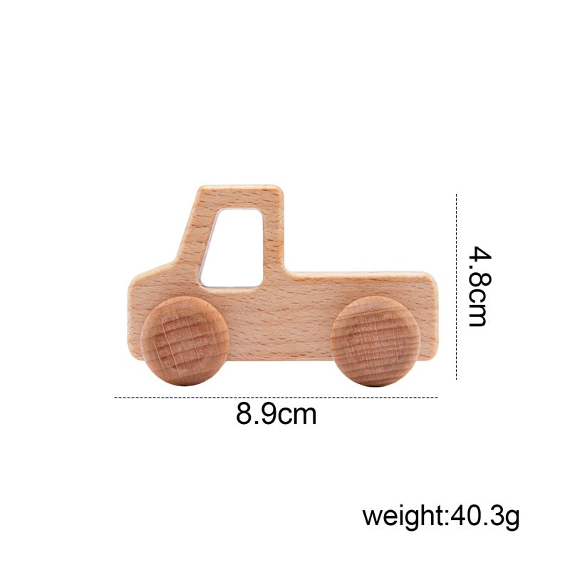 Trägheits-Schiebeauto aus Holz – Bild 5 | LuxeStyle