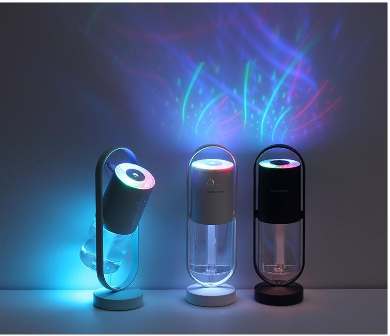 USB-Luftbefeuchter mit Nachtlicht-Projektion