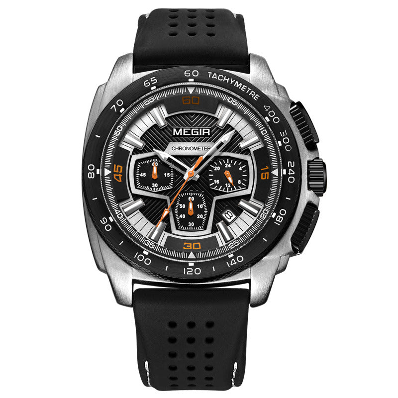 Chronograph Sportuhr mit Kalender | LuxeStyle