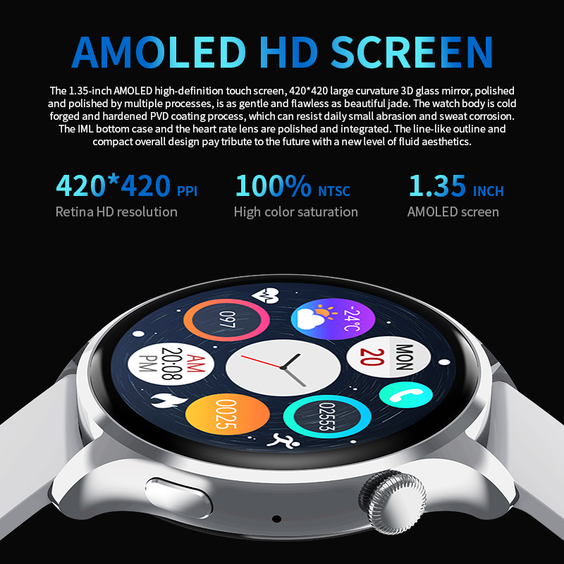 Smartwatch mit Bluetooth-Anruf- und Sportfunktionen – Bild 7 | LuxeStyle