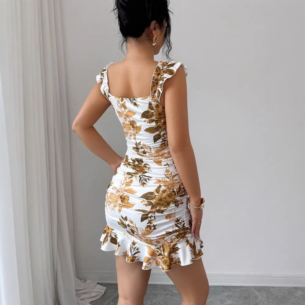 Floral-Sommerkleid «Marguerite» Farbvariante – LuxeStyle