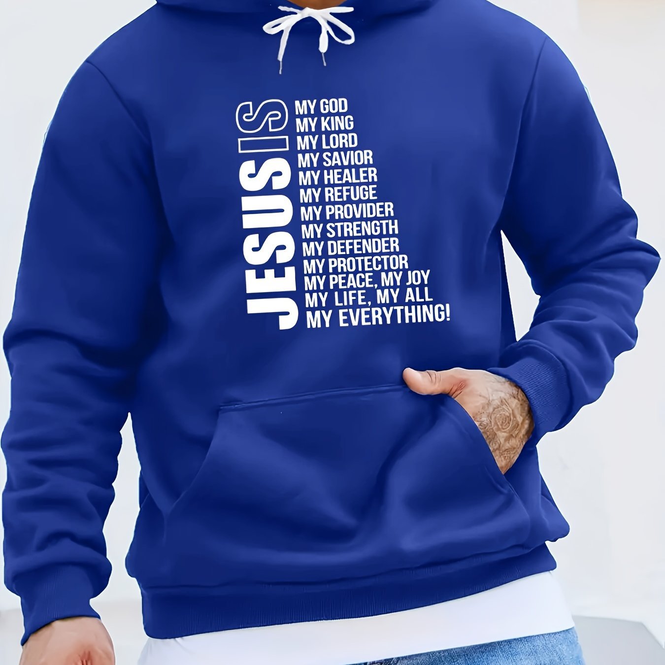 Kapuzenpullover mit Tasche