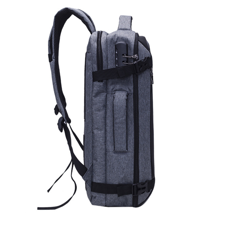 Wasserdichter Anti-Diebstahl Rucksack mit USB-Ladeanschluss – Bild 9 | LuxeStyle