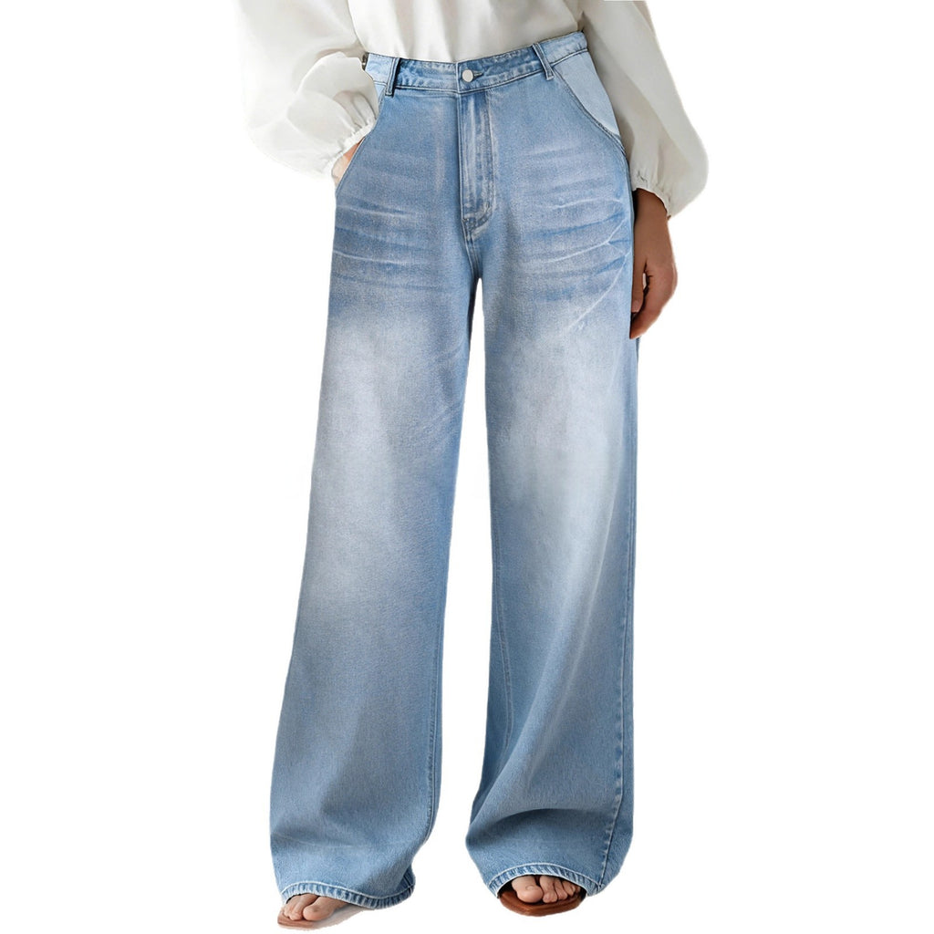 Elegante, weite Jeans