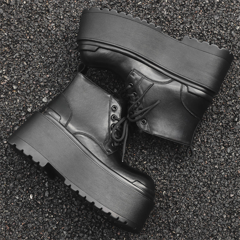Vintage Herrenschuhe mit Karomuster