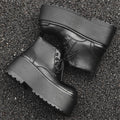 Vintage Herrenschuhe mit Karomuster