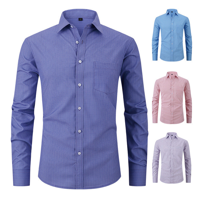 Herren Business Hemd Langarm Kariert – Bild 9 | LuxeStyle