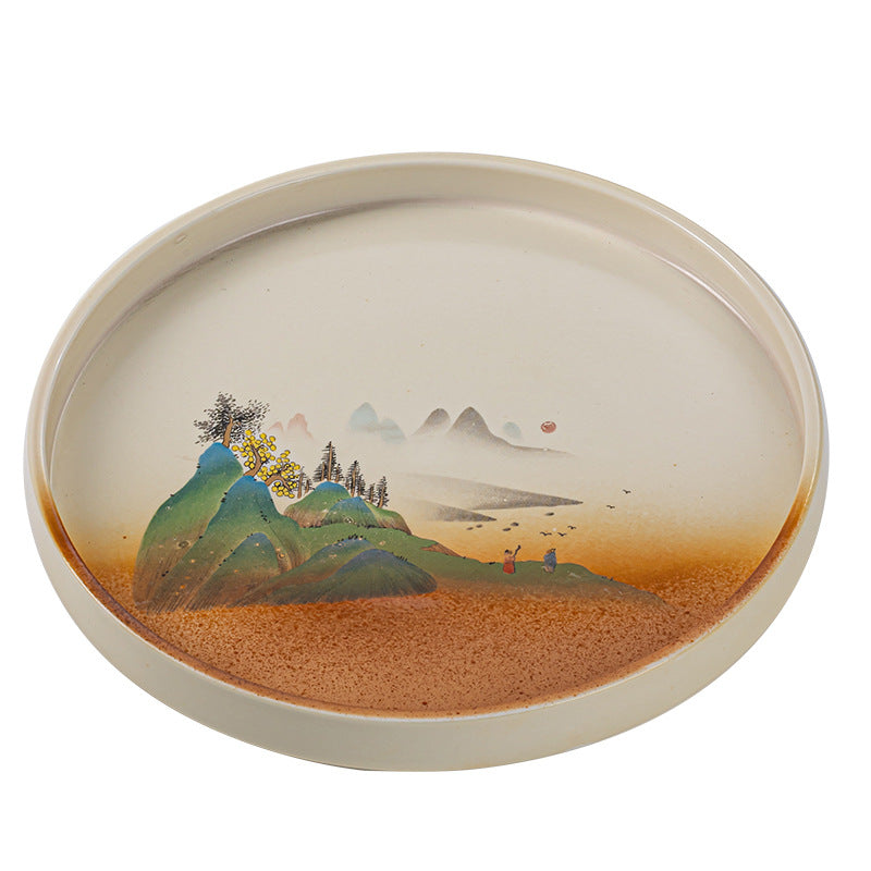 Keramik-Teeteller "Japanische Landschaft" – Bild 5 | LuxeStyle