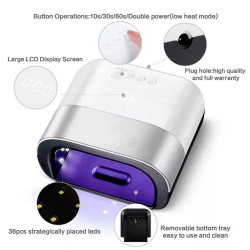 UV-LED-Nagellampe «Sun3» 48 W · Profi-Trockner
