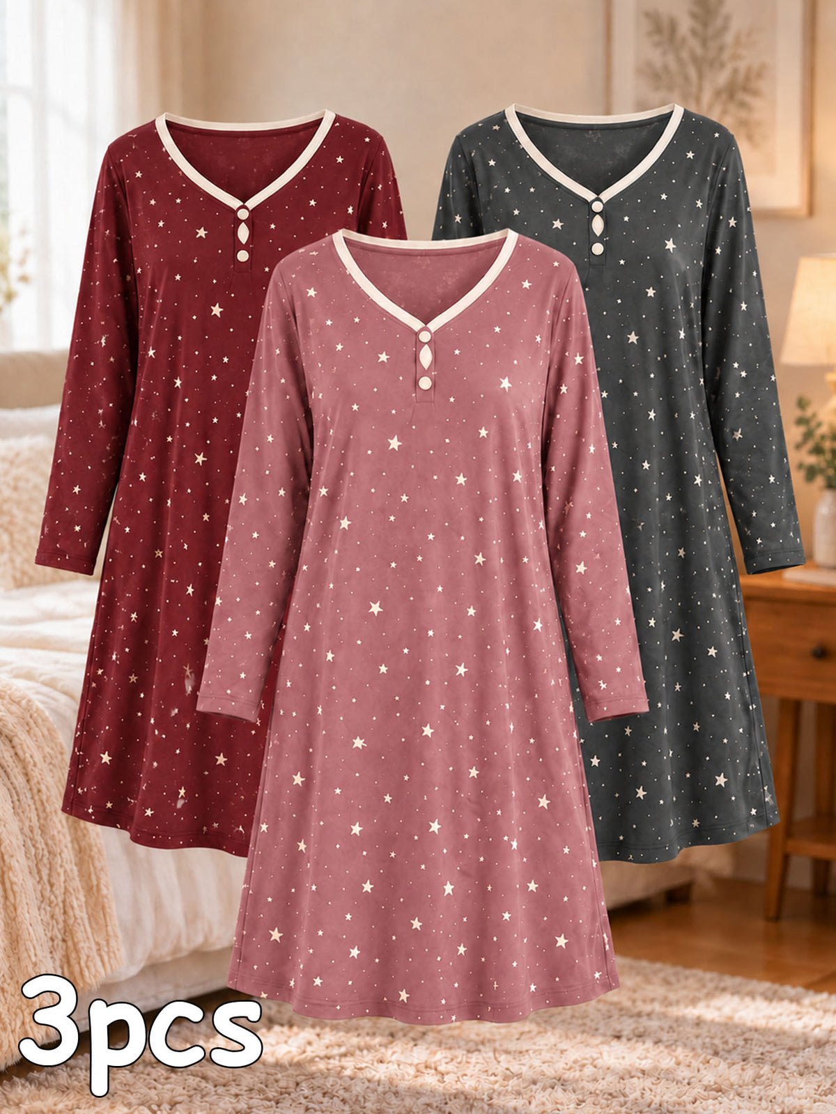 Damen-Kleid-Set – Bild 6 | LuxeStyle