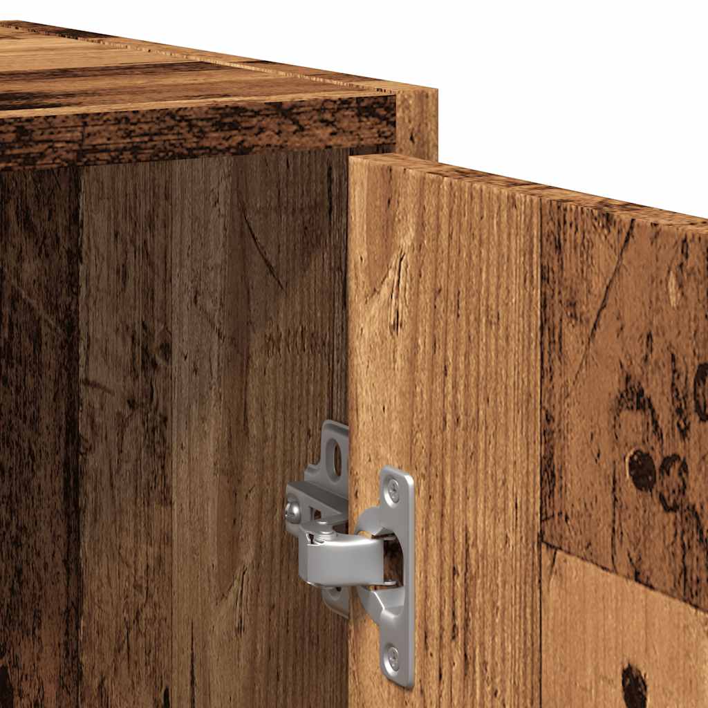 Waschtischunterschrank im Holz-Look