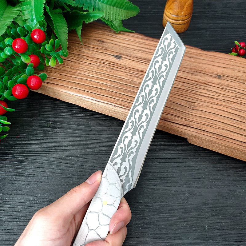Handgeschmiedetes Kochmesser «Tang Dao»