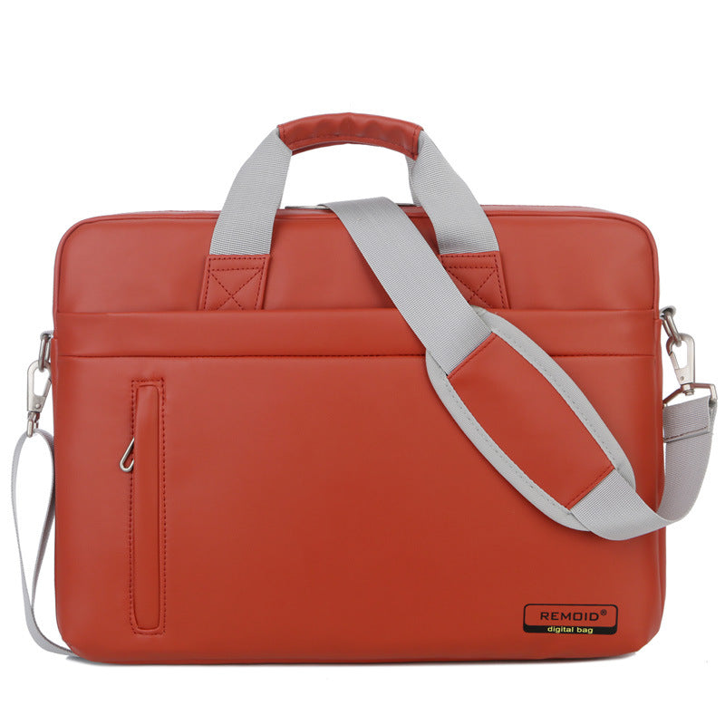 Laptop-Tasche aus PU-Leder, multifunktional – Bild 3 | LuxeStyle