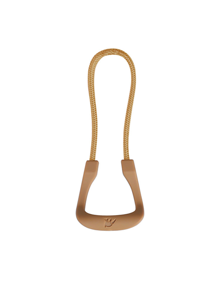 Farbiger Zopfring mit Zugband