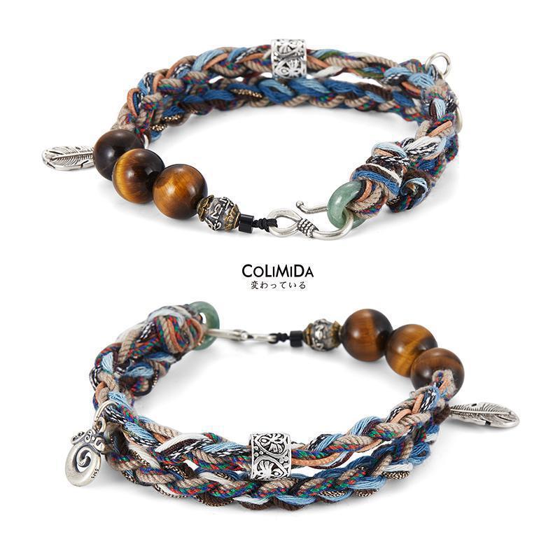 Handgeflochtenes Armband aus 925er Sterlingsilber – Bild 5 | LuxeStyle