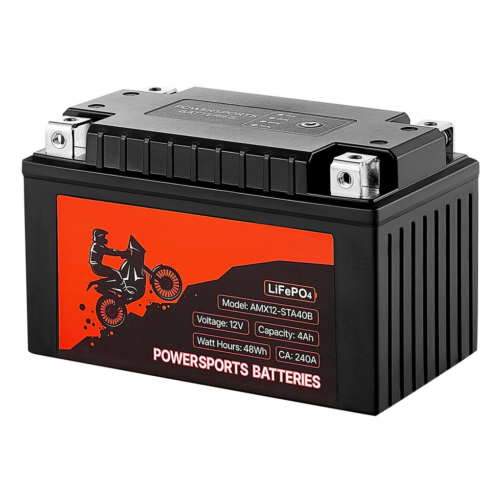 Motorradbatterie 12V 4Ah YTX12-BS