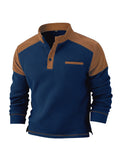 Herren Cord-Pullover mit Stehkragen – Bild 9 | LuxeStyle