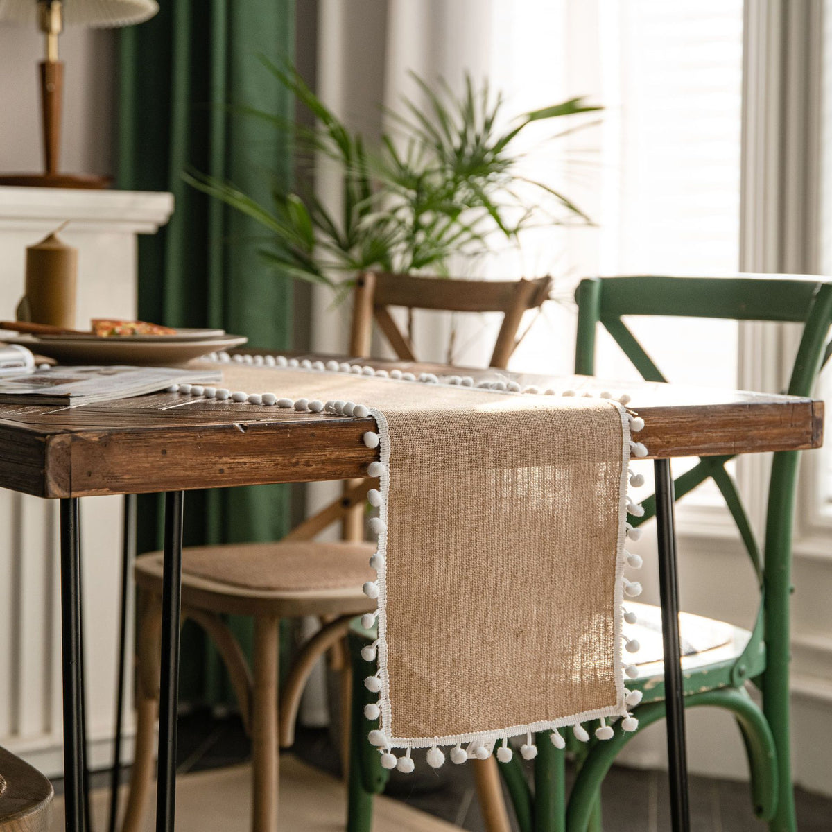 Jute-Tischläufer mit Quasten – Bild 7 | LuxeStyle