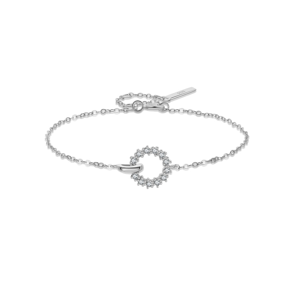 Armband aus 925er Silber mit Zirkonia – Bild 7 | LuxeStyle