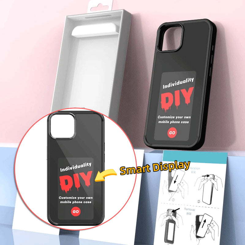 E-Ink Smartphone Hülle mit personalisierbarem Screen