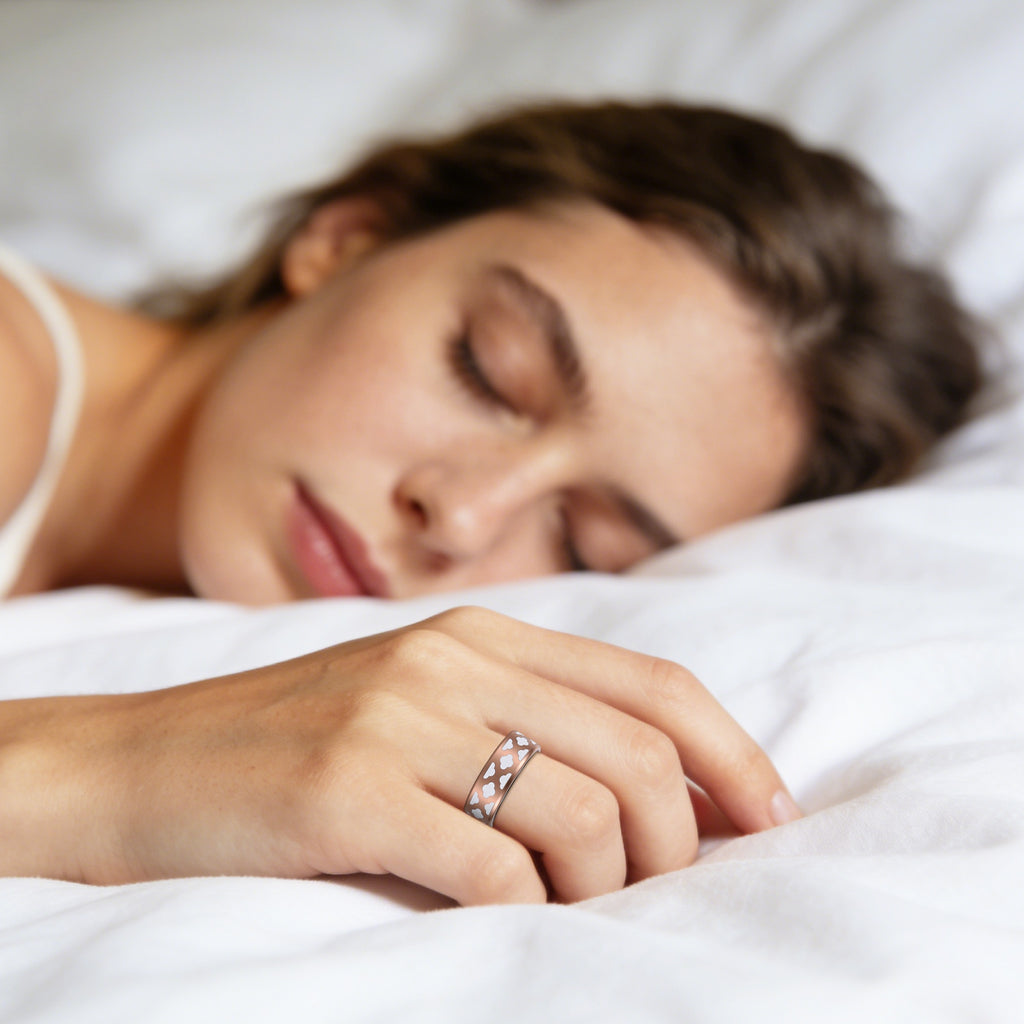 Smarter Gesundheits-Tracker Ring mit Ladecase – Ansicht 6