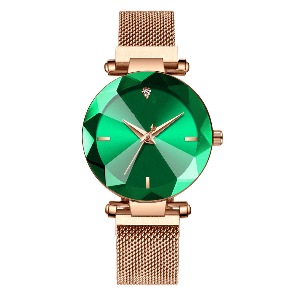 Quarzuhr mit Mesh-Armband für Damen | LuxeStyle