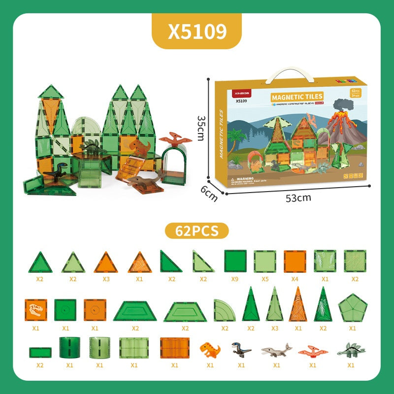 Magnetische Bausteine Dinosaurier-Welt – Bild 7 | LuxeStyle