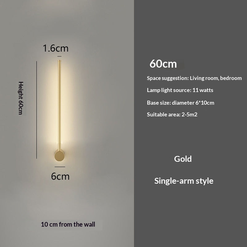 Minimalistische Wandlampen-Strip 60-150 cm – Bild 8 | LuxeStyle
