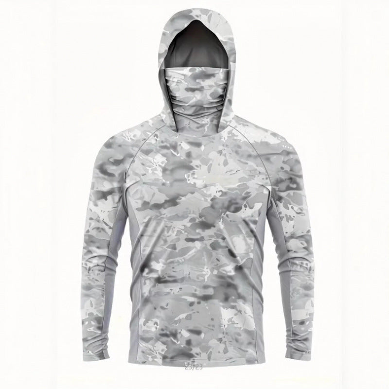 Leichtes Outdoor-Oberteil mit Kapuze – Bild 9 | LuxeStyle