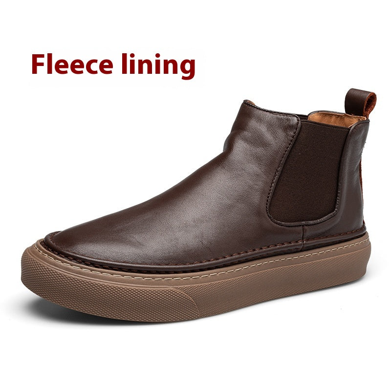 Britische High-Top Lederstiefel für Herren – Bild 4 | LuxeStyle
