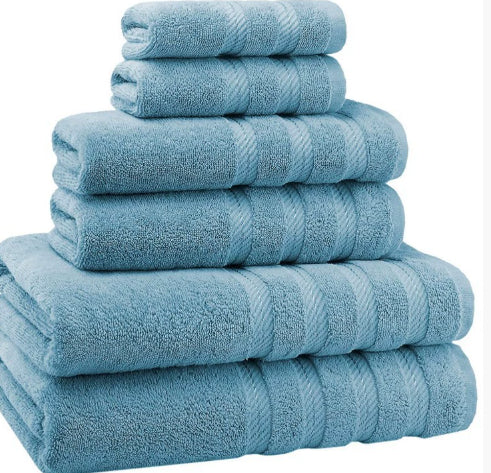 Saugstarkes Langstapel-Baumwoll Handtuch-Set – Bild 12 | LuxeStyle