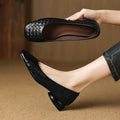 Französische Woven-Schuhe