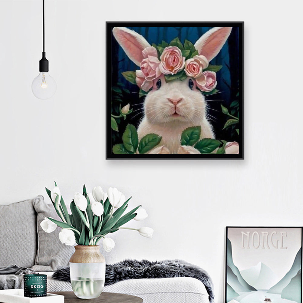 5D Diamond Painting Set «Hase»